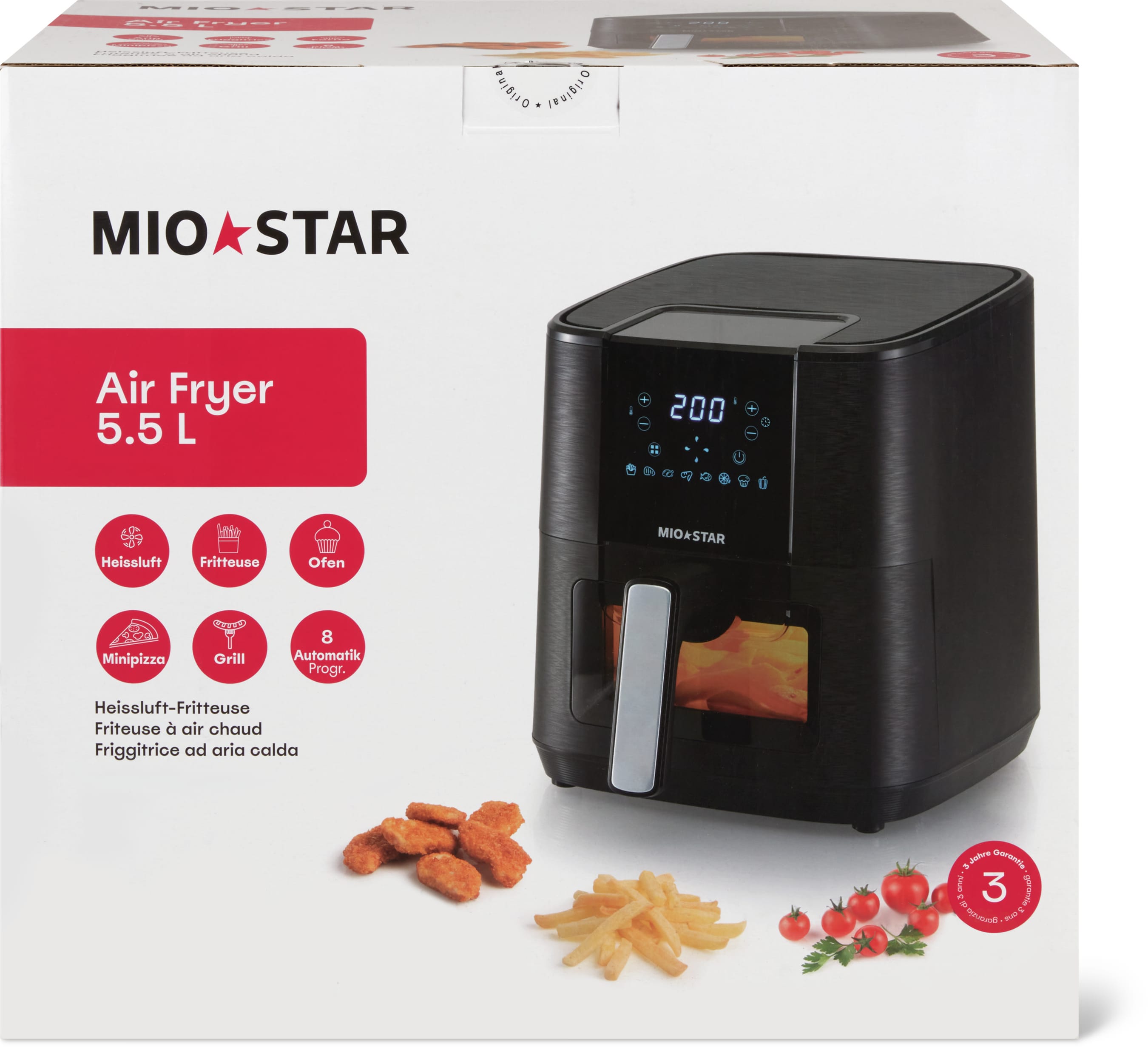 Air Fryer 5,5 l